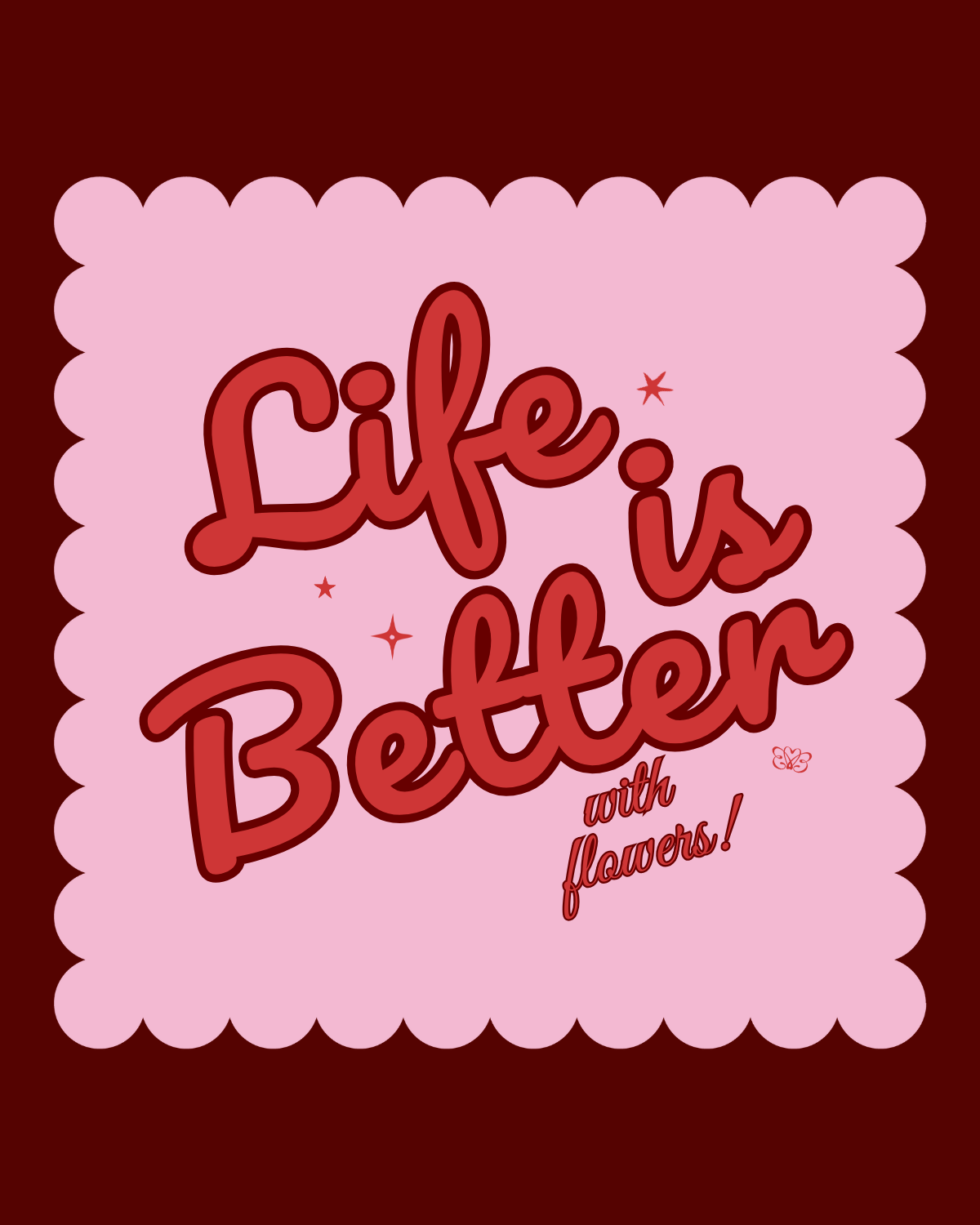 Life is Better Crewneck💌🌷