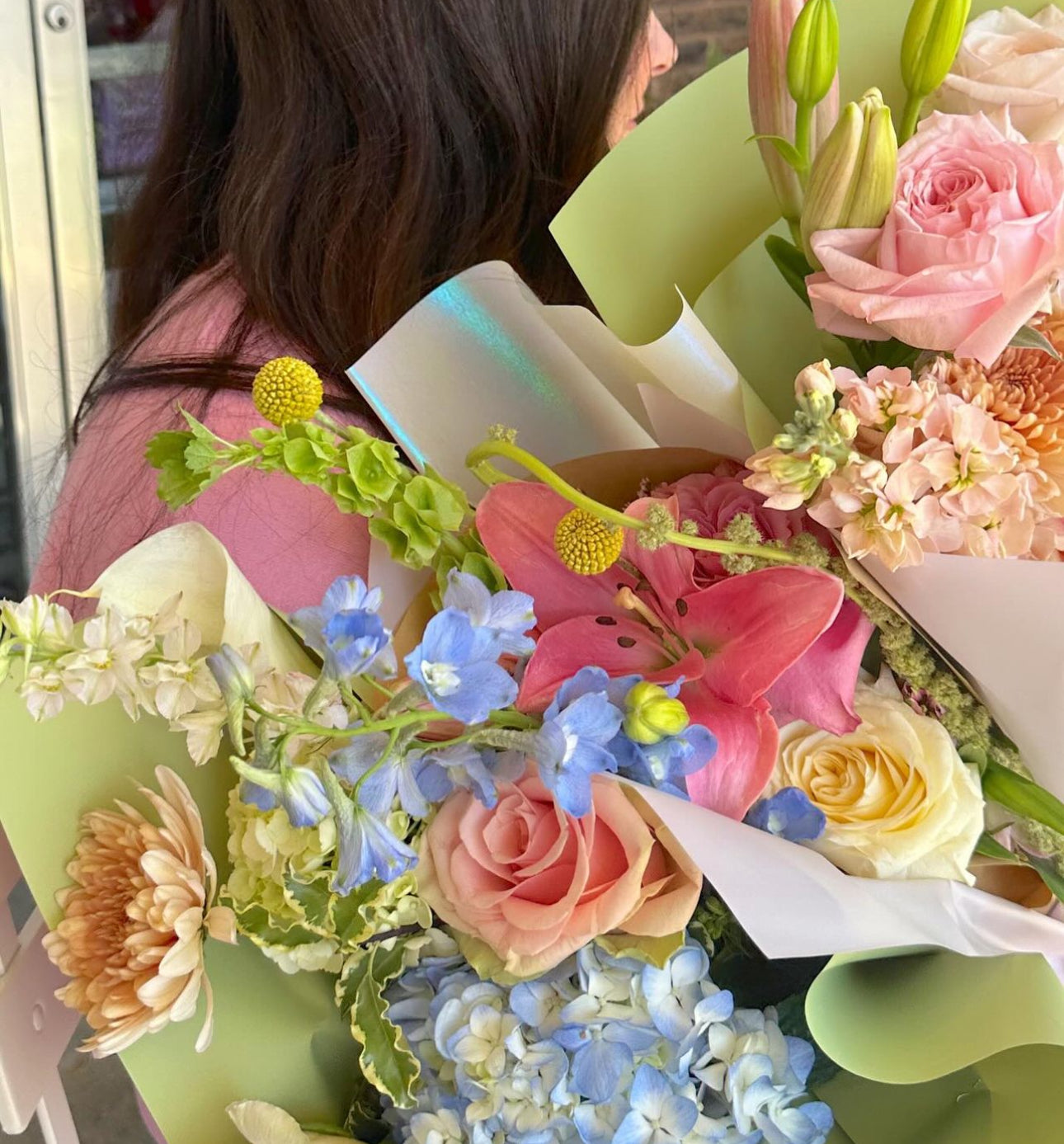 Wrapped Gift Bouquet