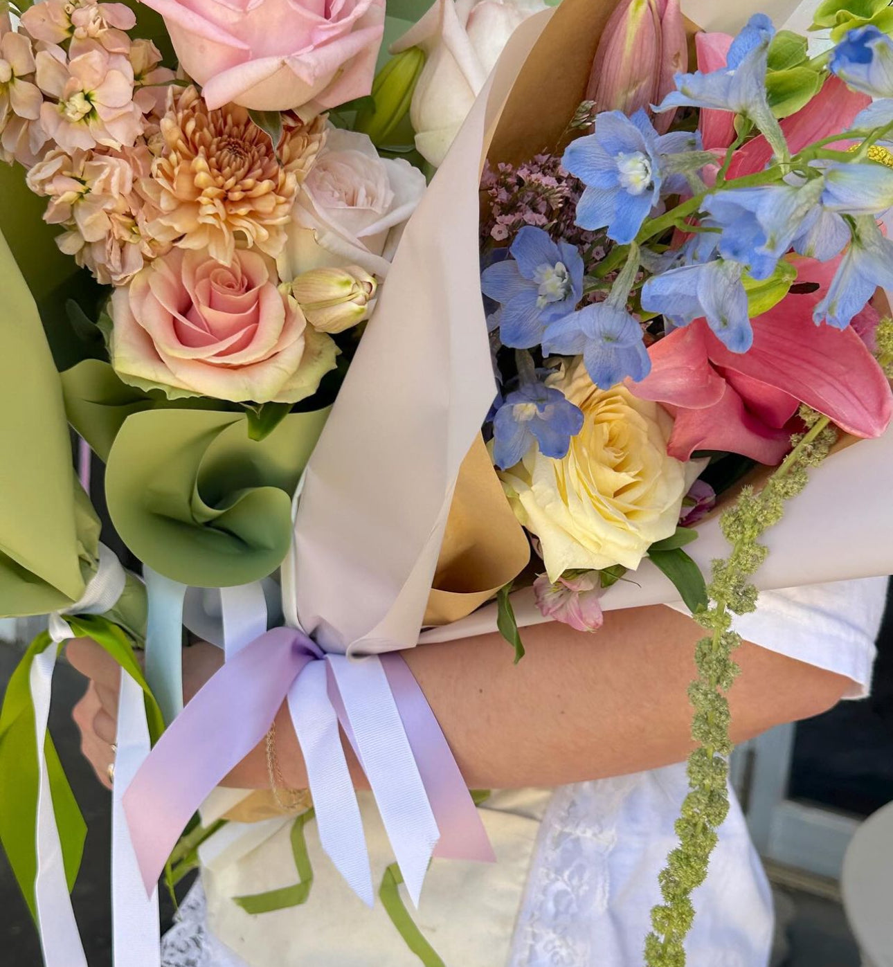 Wrapped Gift Bouquet